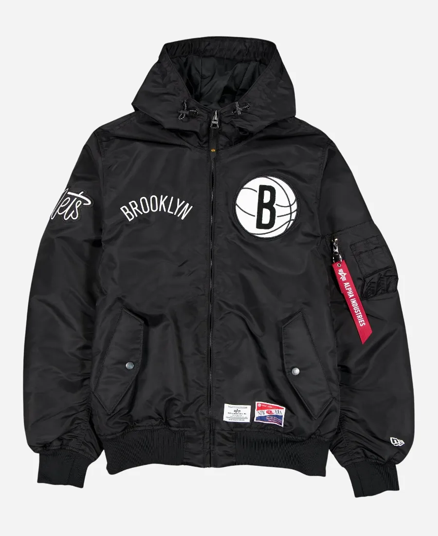 Alpha Industries Brooklyn Nets Jacket Alpha Industries Brooklyn Nets Jacket