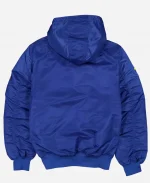 Alpha x 76ers Bomber Jacket - Blue