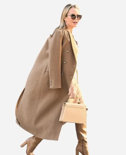 Amanda Holden Brown Coat