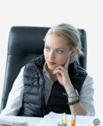 Amanda Seyfried The Dropout Black Vest
