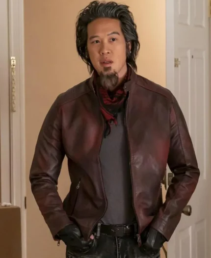 American Born Chinese Leonard Wu Brown Jacket