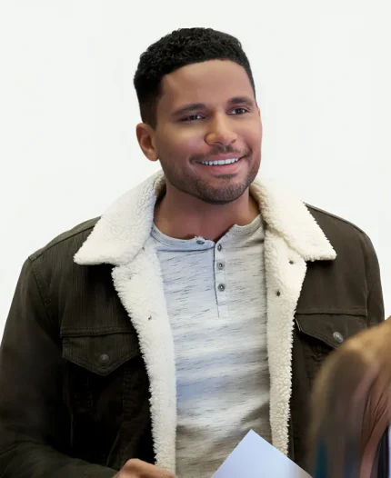 Andrew Bushell Under The Christmas Sky Shearling Jacket