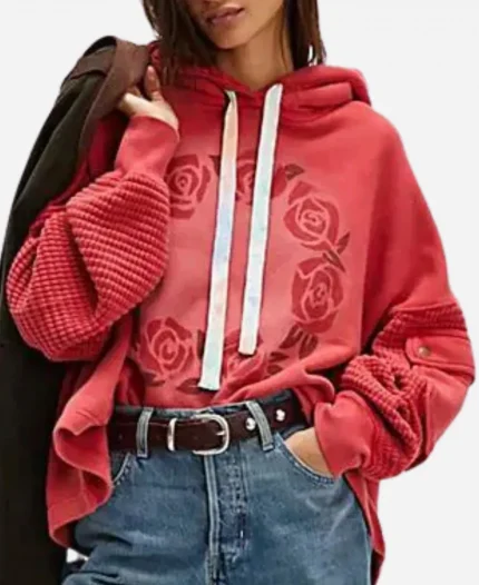 Anya Greene Red Hoodie