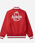 Arby’s Kenneth Walker Red Varsity Bomber Jacket