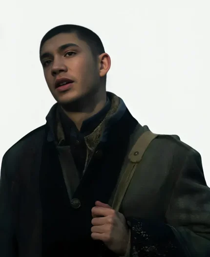 Archie Renaux Shadow and Bone Green Coat