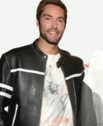 Austin North One Fast Move Leather Jacket - Black