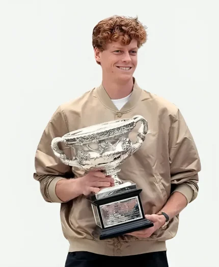 Australian Open Jannik Sinner Beige Jacket