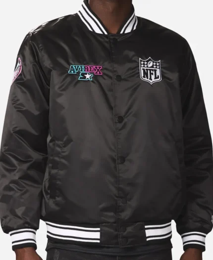 Avirex x Starter Super Bowl LX Satin Jacket