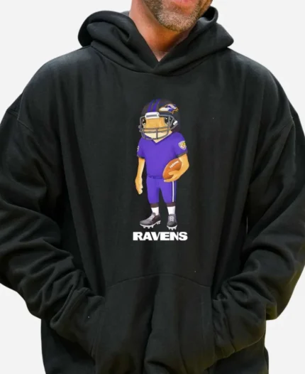 Bad Bunny x Baltimore Ravens Concho Hoodie