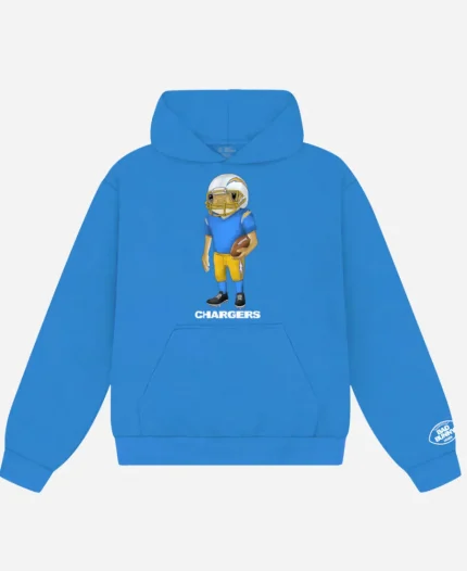 Bad Bunny x LA Chargers Concho Blue Hoodie