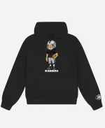 Bad Bunny x NFL Las Vegas Raiders Concho Black Hoodie