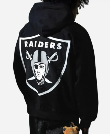 Bad Bunny x NFL Raiders Concho Black Hoodie