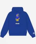 Bad Bunny x Rams Concho Blue Hoodie