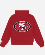Bad Bunny x San Francisco 49ers Concho Red Hoodie