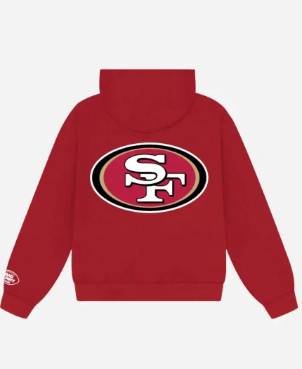 Bad Bunny x San Francisco 49ers Concho Red Hoodie