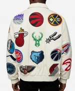 Basketball All Team Leather Jacket