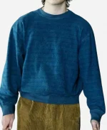 Bob Thunderbolts Blue Striped Crewneck Sweatshirt