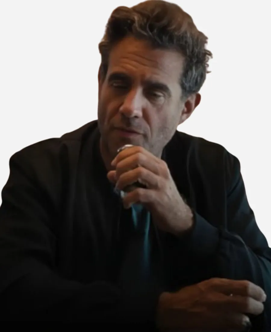 Bobby Cannavale Ezra 2024 Max Bernal Black Bomber Jacket Bobby Cannavale Ezra 2024 Max Bernal Black Bomber Jacket