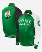 Boston Celtics Starter Raglan Varsity Jacket