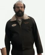 Brett Gelman Stranger Things 2025 Murray Bauman Brown Cotton Jacket