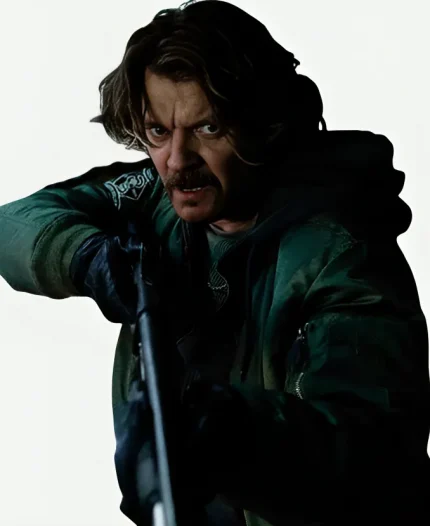 Brian ‘Smiley’ Petersen Green Bomber Jacket