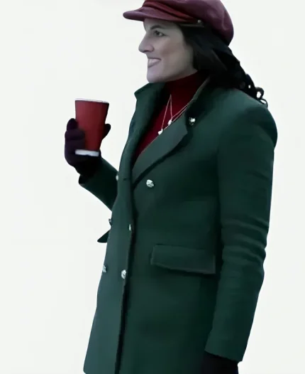 Brittany Clough Just Like A Christmas Wool Coat