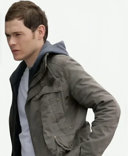 Burn Gorman Tv Series Torchwood Owen Harper Grey Cotton Jacket