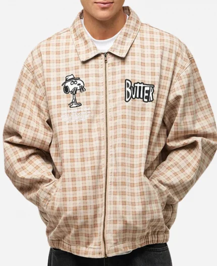 Butter Goods x Peanuts Spike Plaid Jacket