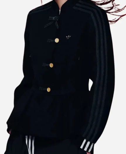 CNY 2026 Peplum Black Jacket