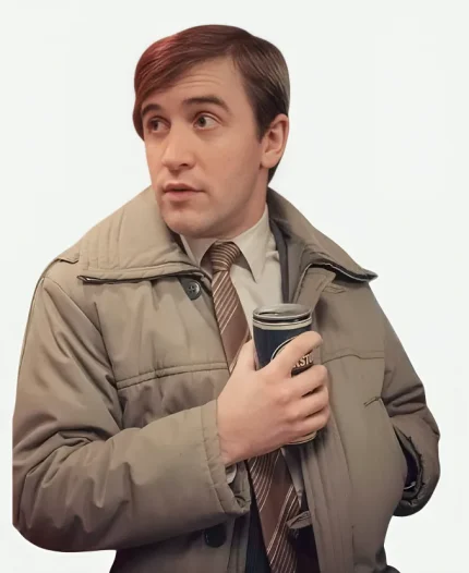 Callum Scott Howells Tv Series It’s a Sin Colin Morris-Jones Khaki Cotton Hooded Jacket