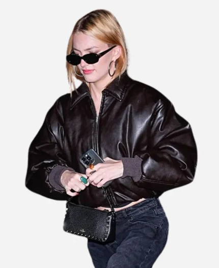 Cameron Fedora NYC Leather Jacket