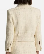Cami Miller White Cropped Jacket
