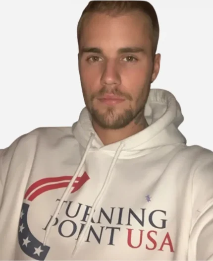 Canadian Singer Justin Bieber Turning Point USA Hoodie Sweatshirt