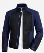 Captain America The Winter Chris Evans Soldier Blue Jacket