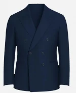 Carlos Alcaraz Nitto ATP Finals Blue Double-Breasted Blazer