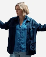 Carol Pluribus S01 Blue Cotton Jacket