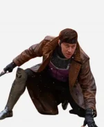Channing Tatum Deadpool and Wolverine 2024 Leather Coat