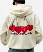 Cherry Beige Hoodie