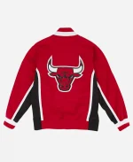 Chicago Bulls 1996-97 Warmup Red Jacket
