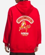 Chinese Adidas New Year SS26 Red Hoodie