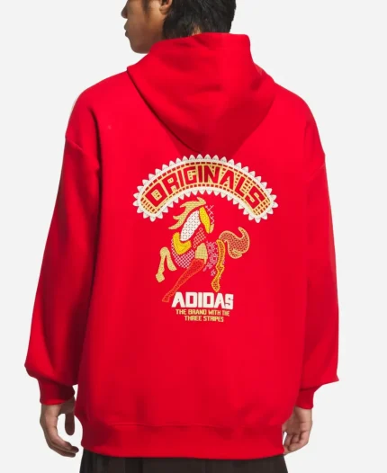 Chinese New Year LNY Red Hoodie