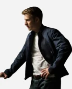 Chris Evans Captain America The Winter Soldier Blue Jacket