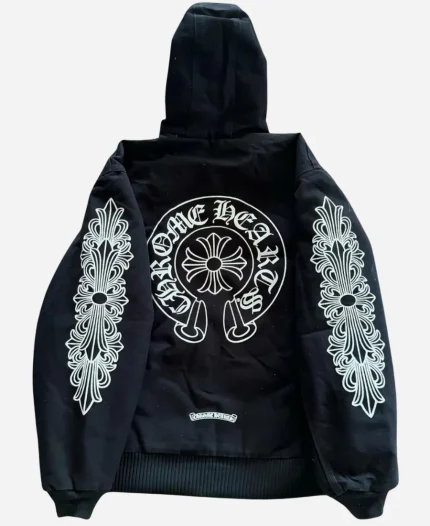Chrome Hearts Black Jacket
