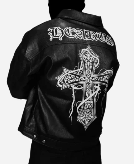 Chrome Hearts Leather Jacket