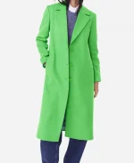 Clara Lioe Run Away 2026 Katie Green Wool Coat