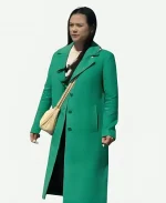 Clara Lioe Run Away Green Coat