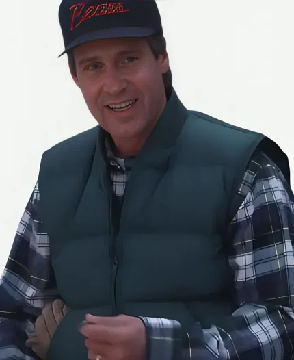 Clark Griswold Green Puffer Vest