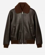 Connor Storrie Reversed Leather Jacket