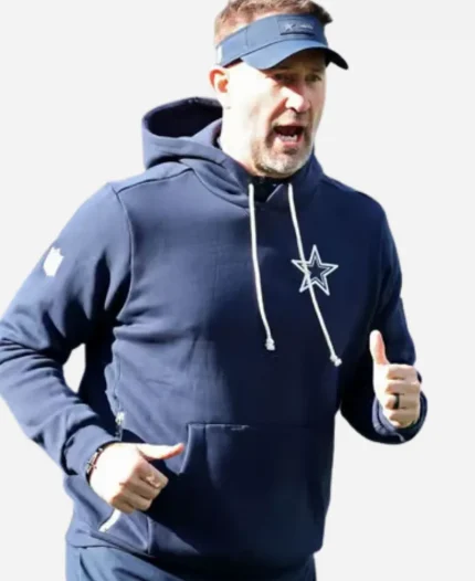 Cowboys Brian Schottenheimer Sideline Club Hoodie