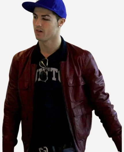 Cristiano Ronaldo Red Jacket